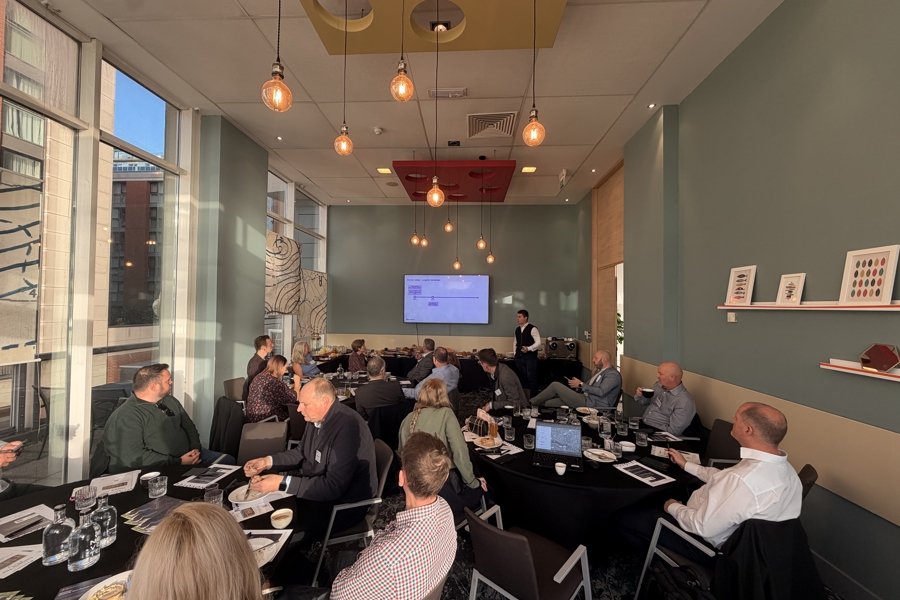 Speakers sat at table 